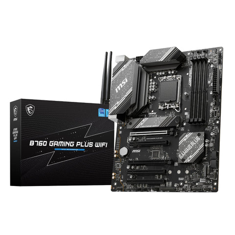 MSI B760 GAMING PLUS WIFI DDR5 LGA1700 ATX Motherboard (New)
