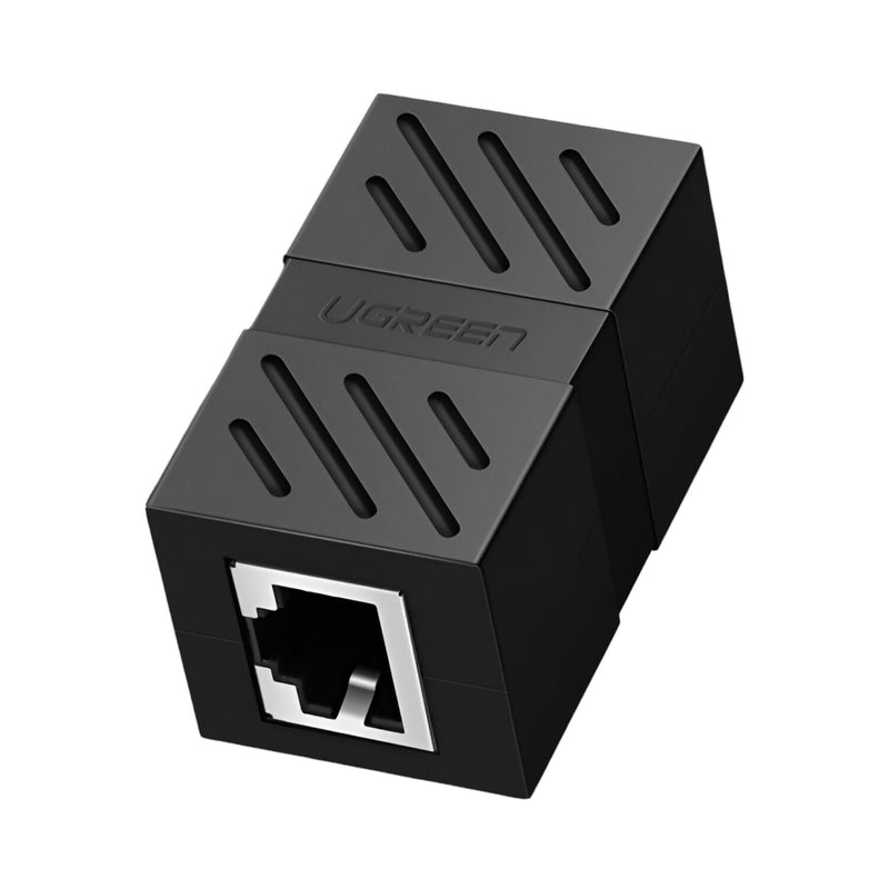 UGREEN RJ45 1Gbps Ethernet Cable Extender Adapter - Black (New)