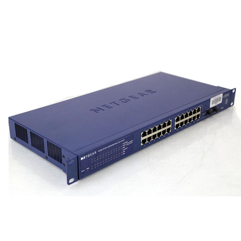 Netgear GS724T v4 Prosafe 24 Port Gigabit Smart Switch 2 SFP (Used)