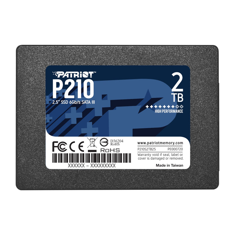 Patriot P210 2TB 2.5 Inch SATAIII SSD (New)