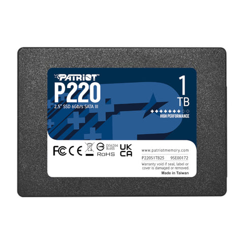 Patriot P220 1TB 2.5" SSD (New)