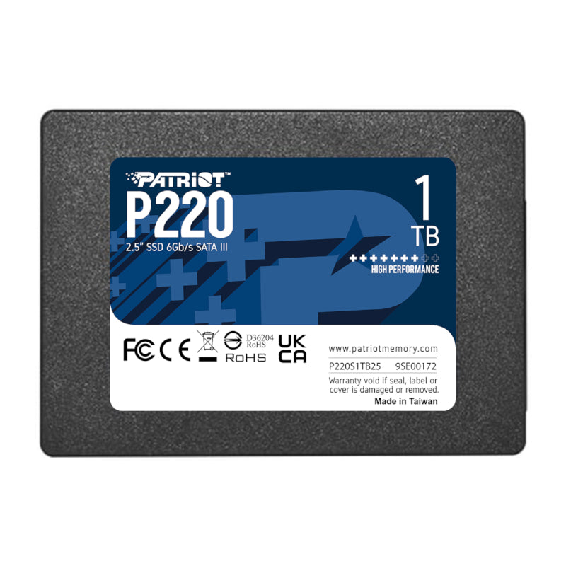 Patriot P220 1TB 2.5" SSD (New)