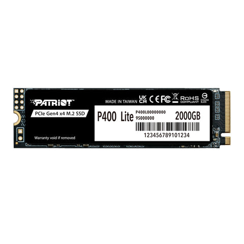 Patriot P400 Lite 2TB M.2 PCIe Gen 4 x4 NVMe SSD (New)
