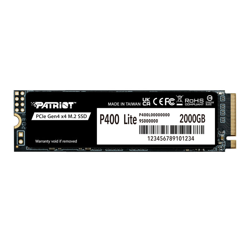 Patriot P400 Lite 2TB M.2 PCIe Gen 4 x4 NVMe SSD (New)