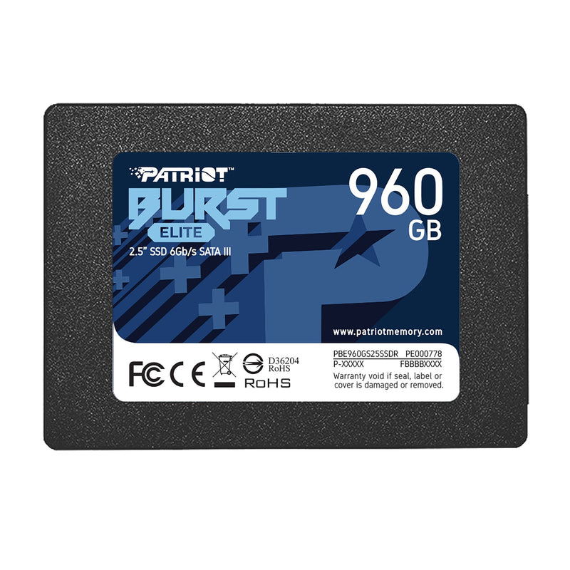 Patriot Burst Elite 960GB 2.5" SATA III SSD (New)
