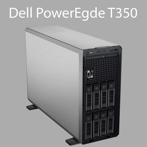 Dell PowerEdge T350: 1 x Xeon E-2388G 3.2Ghz, 128GB RAM, 2 x 1.92TB SSD Drives Tower Server  (Used)