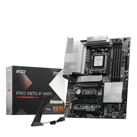 MSI PRO X870-P WIFI AM5 ATX DDR5 Motherboard (New)