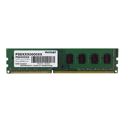 Patriot Signature Line 4GB 1600MHz DDR3 Single Rank Desktop Memory (New)