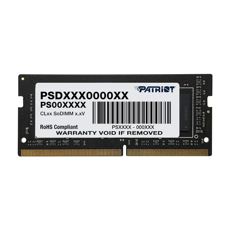 Patriot Signature Line 8GB DDR4 3200MHz Single Rank SODIMM Notebook Memory (New)