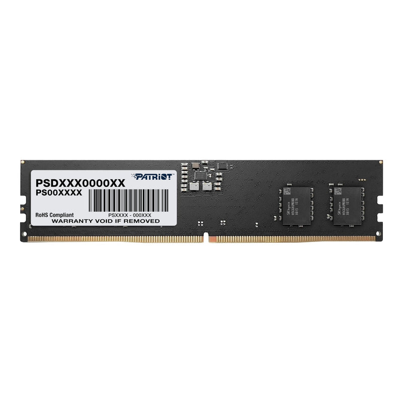 Patriot Signature Line 8GB 5600MHz DDR5 UDIMM Desktop Memory (New)