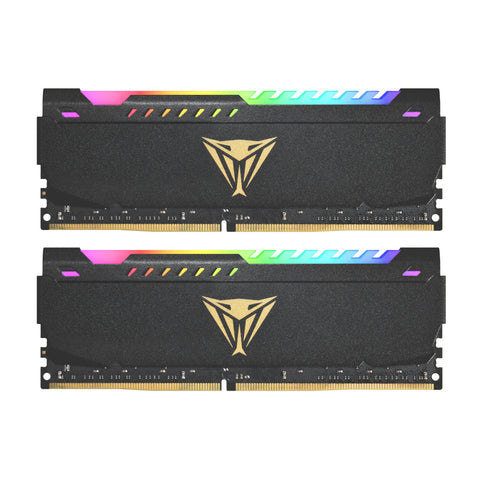 Patriot Vipersteel 16GB KIT (2x8GB) 3600MHz DDR4 Desktop Gaming Memory RGB (New)