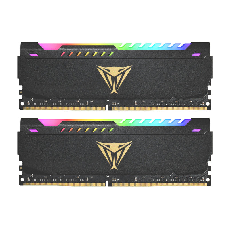 Patriot Vipersteel 16GB KIT (2x8GB) 3600MHz DDR4 Desktop Gaming Memory RGB (New)