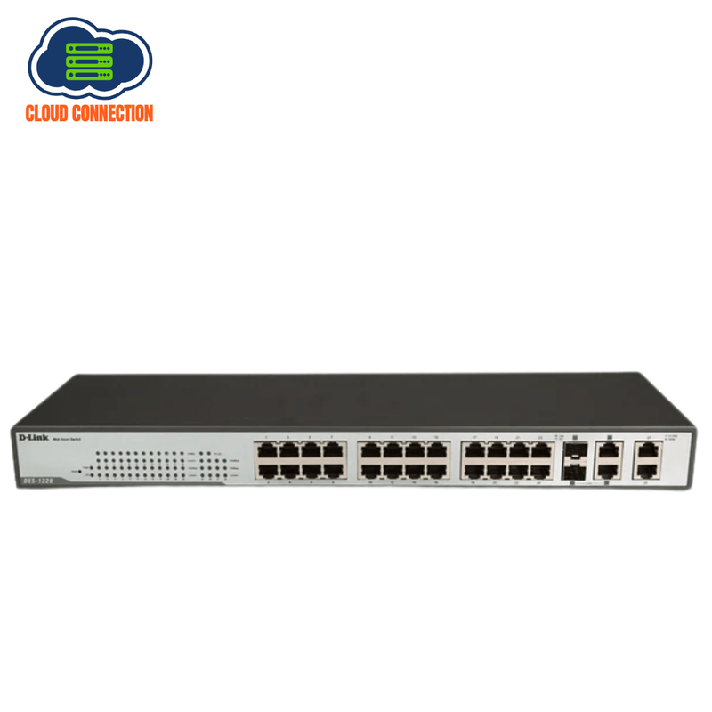 D-Link DES-1228 24 Port 10/100 Switch (Refurbished)