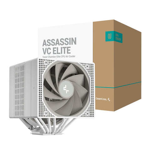 DeepCool ASSASSIN VC ELITE CPU Air Cooler - White (New)