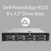 Dell PowerEdge R520 Eight Drive Bays 2U RACK Server (Used)