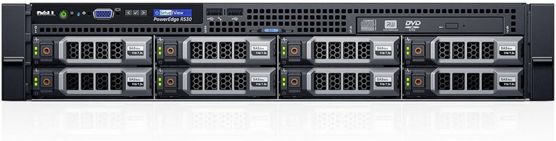 Dell PowerEdge R530 2U Rackmount Server – 8 LFF – Xeon E5-2640 v4 – 64GB DDR4 – No HDD – H730 Mini – Broadcom BCM5720 – 2 × 750W (Refurbished)