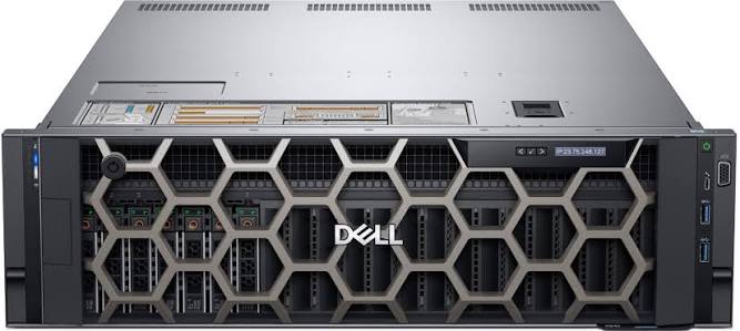 Dell PowerEdge R940 3U Rackmount Server – 24 SFF – 4 × Xeon Platinum 8156 – 1536GB DDR4 – 2 × 480GB SATA SSD – PERC H740P – Intel I350 – 2 × 1600W – 2 x Caddies – 22 x Blanks (Refurbished)