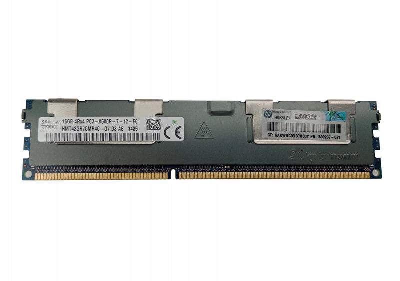SK Hynix 16GB 4Rx4 PC3-8500R-7-12-F0 DDR3 ECC Registered Server RAM (Refurbished)