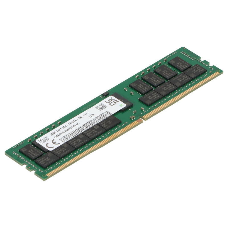 SK Hynix 32GB 2Rx4 PC4-3200AA-RB2-14 DDR4 ECC Registered Server RAM Memory (Refurbished)
