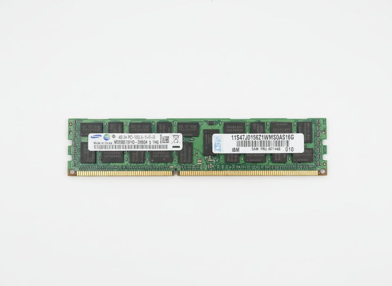 Samsung 4GB 2Rx4 PC3-10600R-09-10-E1-D2 DDR3 Server RAM (Refurbished)