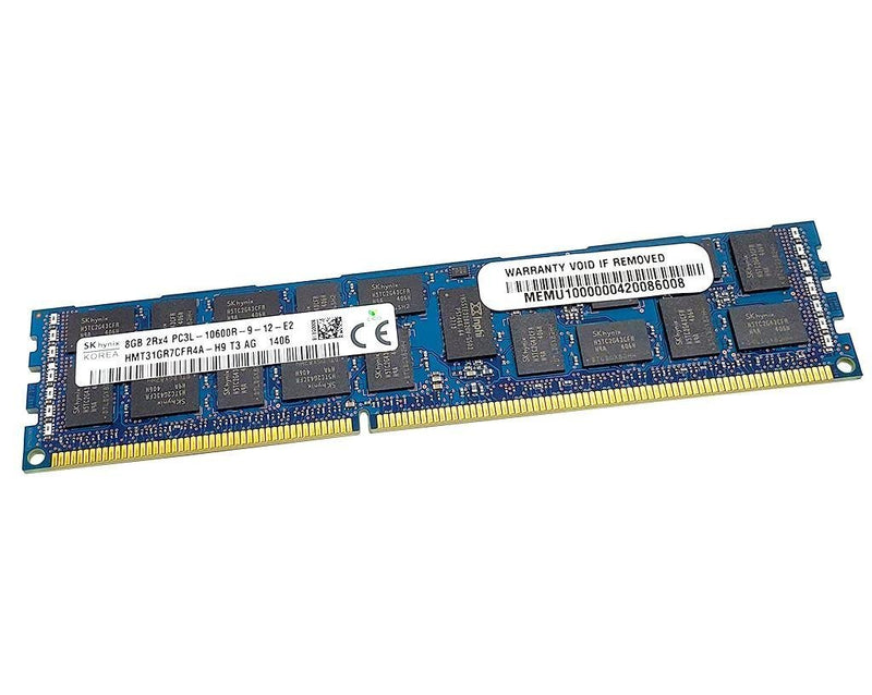 SK Hynix 8GB 2Rx4 PC3L-10600R-9-12-E2 DDR3L Server RAM (Refurbished)