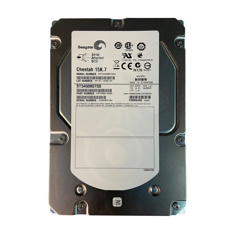 Seagate Cheetah 15K.7 ST3450857SS 450GB 3.5 Inch 15K RPM SAS Enterprise Server Hard Drive (Refurbished)