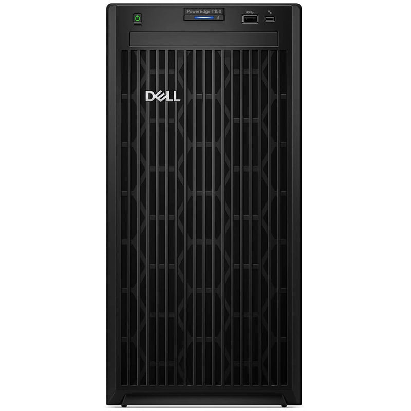 Dell PowerEdge T150 4U Tower Server – Pentium Gold G6405T – 8GB DDR4 – 3 × 2TB SATA – PERC H755 – Broadcom BCM5720 – Demo (New)