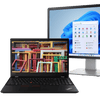 Lenovo ThinkPad T15 Intel Core i5, 10th Gen Laptop with 20" Monitor (Refurbished)