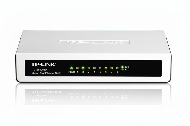 TP-Link TL-SF1008D 8 Port 10/100 Ethernet Switch (New)