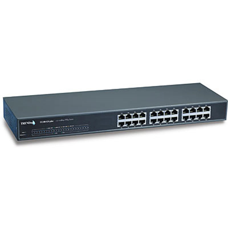 TRENDnet TE100-S24 24 Port 10/100 Unmanaged Switch (Used)