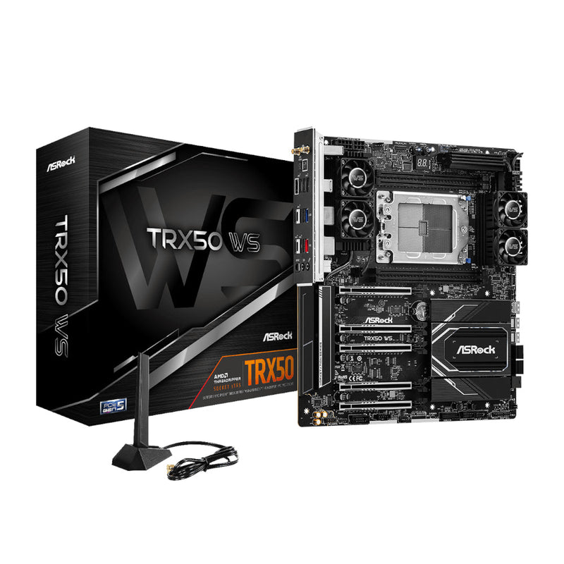 ASRock TRX50 WS AMD TR5 EATX Gaming Motherboard (New)