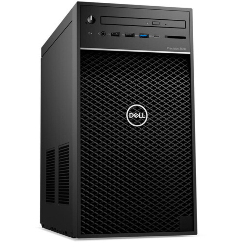 Dell Precision 3640 Tower Workstation Computer – i7 10700 – 8GB DDR4 – 512GB NVMe – NVIDIA GT 710 2GB – Win11Pro (Refurbished)