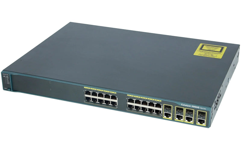 Cisco WS-C2960G-24TC-L 24-Port Gigabit Ethernet Switch (Used)