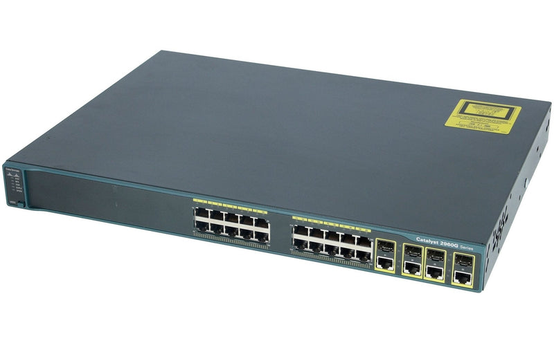 Cisco Catalyst WS-C2960G-24TC-L 24 Port Layer 2 Gigabit Switch (Refurbished)