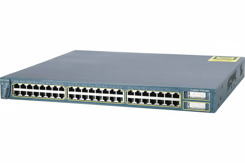 Cisco WS-C3550-48-SMI 48 Port Managed Ethernet Switch (Refurbished)