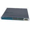 Cisco WS-C3560X-24U-L 24 Port Layer 3 Gigabit PoE+ Switch with C3KX-NM-1G 1G Network Module (Refurbished)