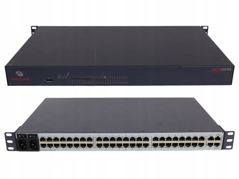 Avocent ACS 6048 48 Port Console Manager with Single AC Power Supply (Used)