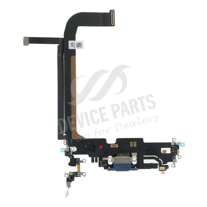 Charging Port Flex Cable for iPhone 13 Pro Max 6.7" Blue Ori-0