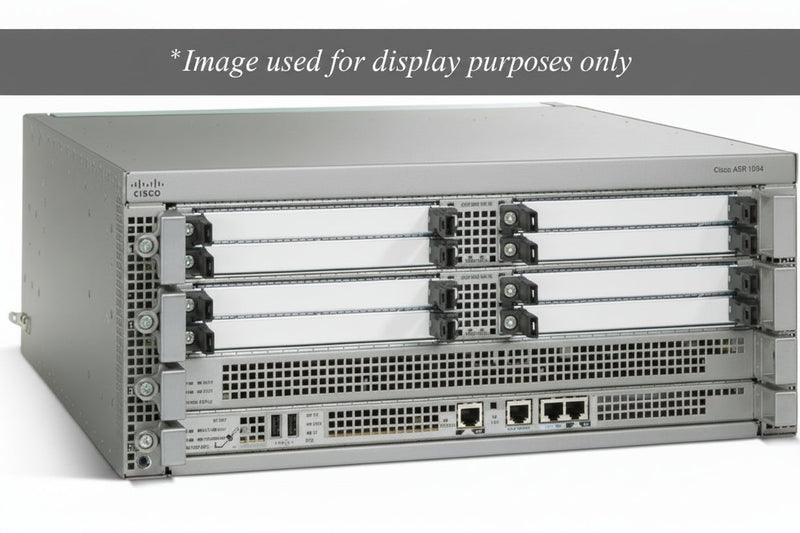 Cisco ASR 1004 With 1 × ASR1000-SIP-Blank + 1 × ASR1000-SIP10 + 1 × ASR1000-ESP20 + 1 × ASR1000-RP1 Enterprise Edge Router (Refurbished)