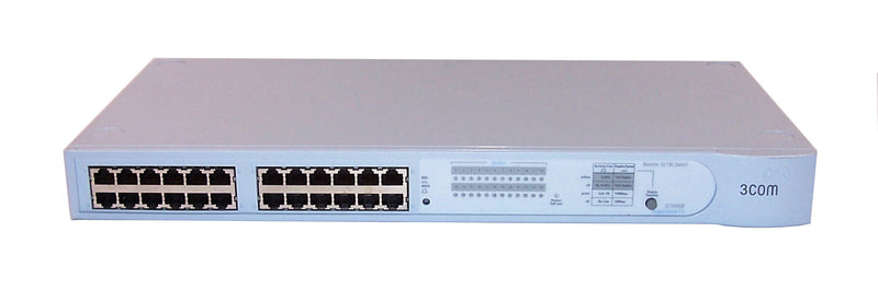 3Com 3C16465B Baseline 24 Port 10/100 SuperStack 3 Switch (Used)