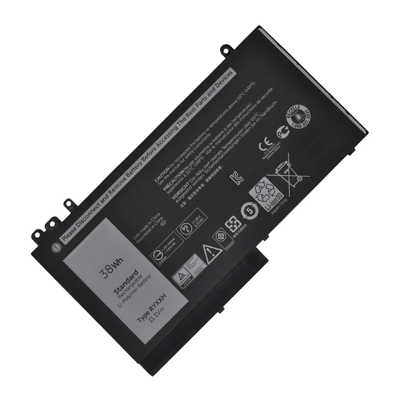 Dell Latitude E5270, E5450, E5550, E5250, 11-3150, 11-3160, 12 5000, RYXXH, 05TFCY Laptop Battery, 11.1 V 3420mAh/38Wh