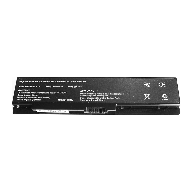 Samsung N310 Series, AA-PBOTC4B, AA-PBOTC4R Laptop Battery, 7.4V 6600mAh/49Wh