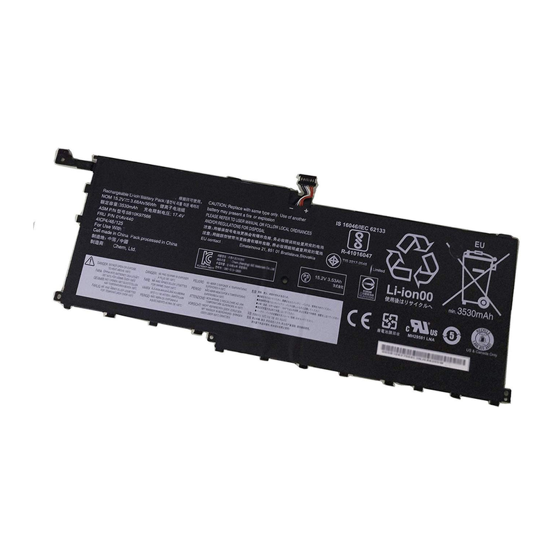 Lenovo ThinkPad X1 Carbon 4th Gen 01AV409, 01AV438, 01AV458, 00HW029, 01AV410, 01AV439, 01AV441, 00HW028, 01AV457 Laptop Battery, 15.2V 3530mAh/56Wh