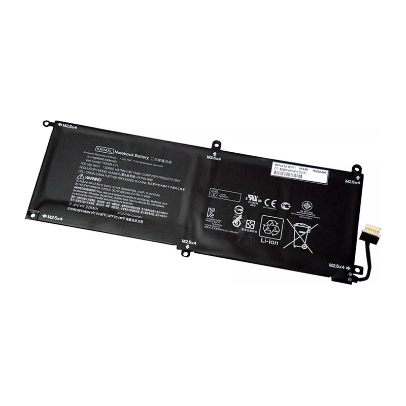 Hp Pro X2 612-G1 Tablet, KK04XL, HSTNN-IB6E, 753329-171, 753703-005 Laptop Battery, 7.4V 3820mAh/29Wh