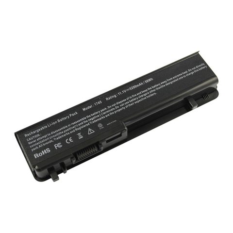 Dell Studio 1745, 1747, 1749, 312-0186, N855P, U164P Laptop Battery, 11.1 V 4400mAh/49Wh