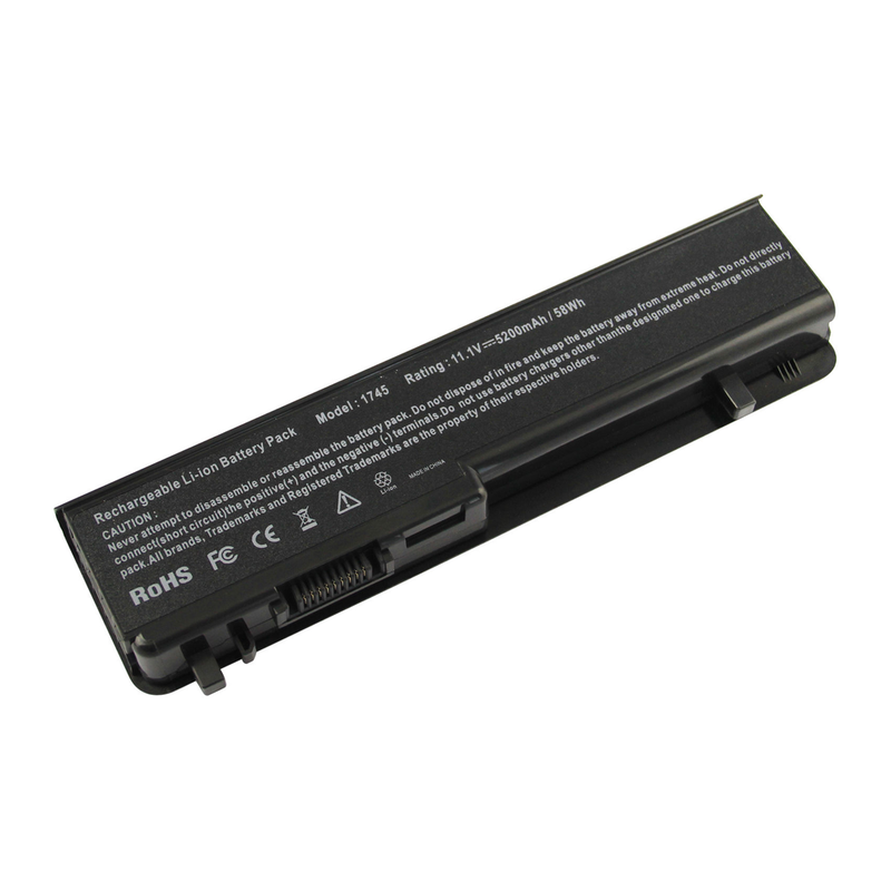 Dell Studio 1745, 1747, 1749, 312-0186, N855P, U164P Laptop Battery, 11.1 V 4400mAh/49Wh