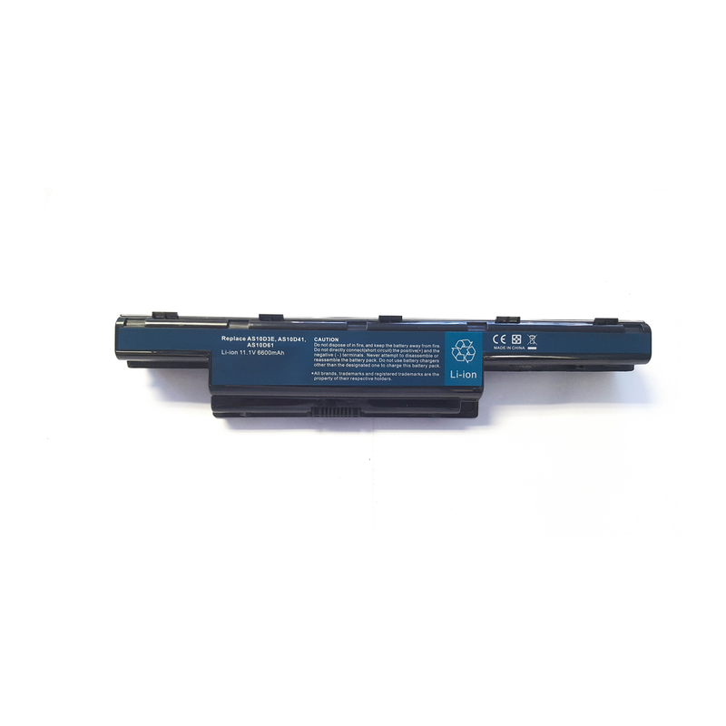 Acer Aspire 4741G/ AS10D71, Hi-Cap Laptop Battery, 10.8V 6600mAh/95Wh