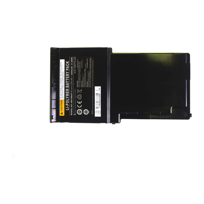 Mecer, Clevo, W830T, W830BAT-3, W840T, VNB130, 6-87-W83TS-4Z91 Laptop Battery, 11.1V 2800mAh/31Wh