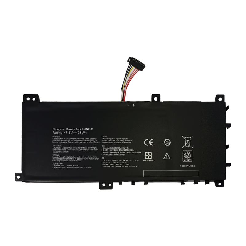 Asus VivoBook Ultrabook S451, S451LA, S451LB, C21N1335 Laptop Battery, 7.6V 4900mAh/38Wh