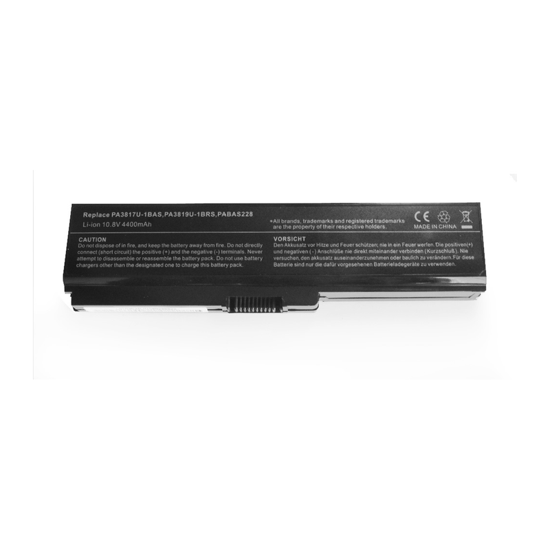 Toshiba M800, L510, PA3816U, PA3817U, PA3818U, PA3819U, PABAS227, PABAS228 Laptop Battery, 10.8V 4400mAh/48Wh